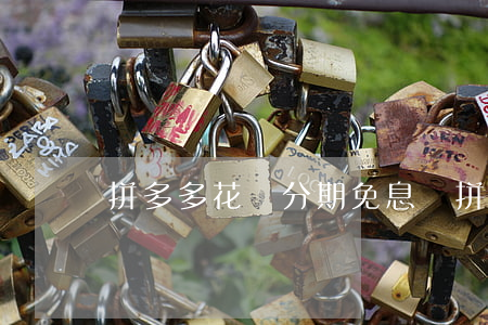 拼多多花唄分期免息嗎(拼多多花唄分期付款)