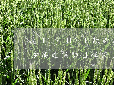 挖機(jī)貸款逾期怎么辦(挖機(jī)按揭逾期影響征信嚴(yán)重嗎)
