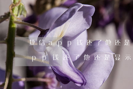 捷信app钱还了他还是显示逾期-捷信app钱还了他还是显示逾期怎么办