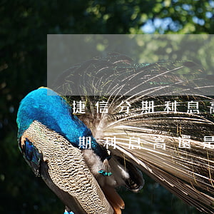 捷信分期利息高還是信用卡利息高-捷信分期利息高還是信用卡利息高呢