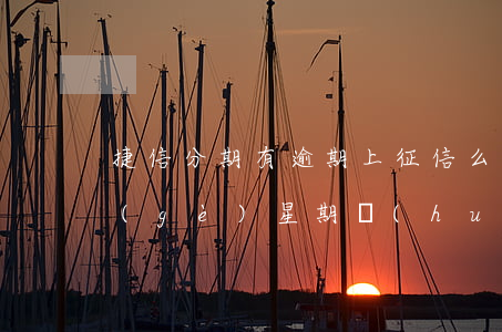 捷信分期有逾期上征信么(捷信分期逾期一個(gè)星期會(huì)影響征信嗎嚴(yán)重嗎)