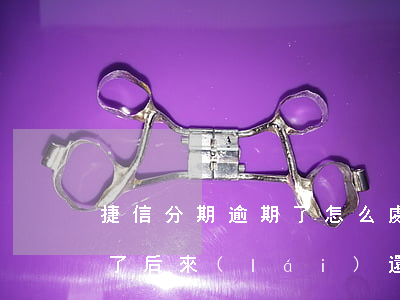 捷信分期逾期了怎么處理(捷信分期之前逾期了后來(lái)還完了還能辦理么)
