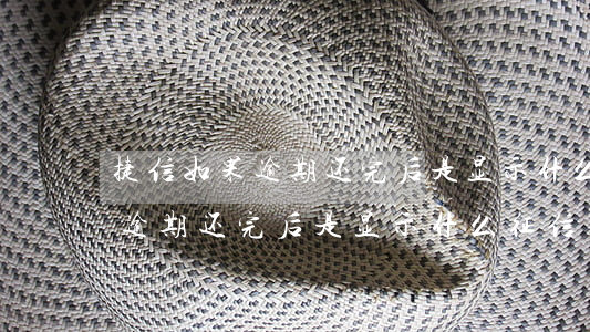 捷信如果逾期还完后是显示什么-捷信如果逾期还完后是显示什么征信