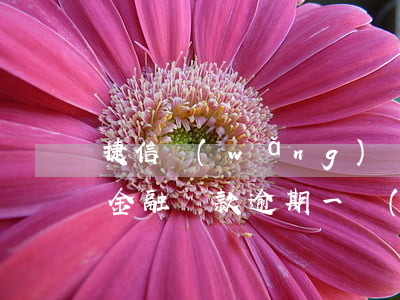 捷信網(wǎng)貸逾期多久被起訴(捷信金融貸款逾期一個(gè)月會(huì)不會(huì)被起訴)