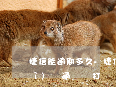 捷信能逾期多久-捷信能逾期多久會(huì)給通訊錄打電話發(fā)信息