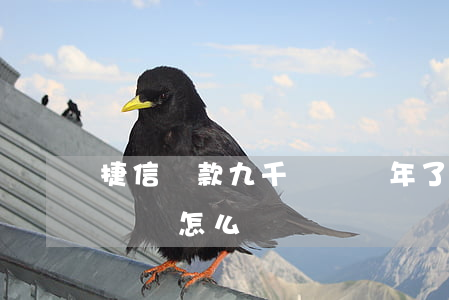 捷信貸款九千塊錢兩年了(捷信貸款兩千塊沒還會怎么樣)