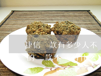 捷信貸款有多少人不還錢(qián)(捷信的貸款不還有什么后果)