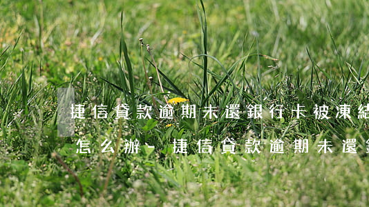 捷信貸款逾期未還銀行卡被凍結(jié)怎么辦-捷信貸款逾期未還銀行卡被凍結(jié)怎么辦呢