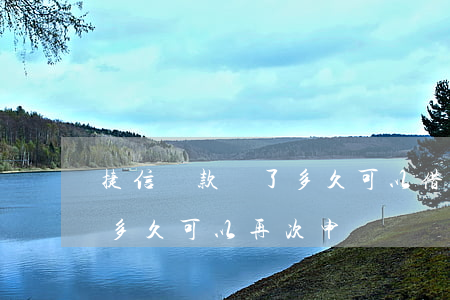 捷信貸款還了多久可以借(捷信貸款還清以后多久可以再次申請)