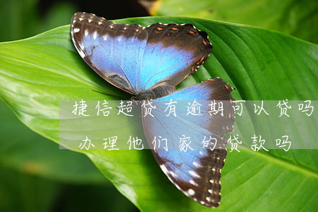 捷信超贷有逾期可以贷吗(捷信有过逾期还能办理他们家的贷款吗)