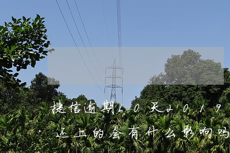 捷信逾期10天2019(捷信逾期10天后还上的,会有什么影响吗)