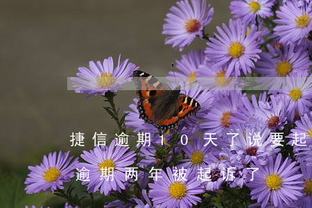 捷信逾期10天了,说要起诉我,是真的吗（捷信逾期两年被起诉了）