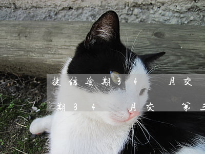 捷信逾期34個月交給第三方處理-捷信逾期34個月交給第三方處理可以嗎
