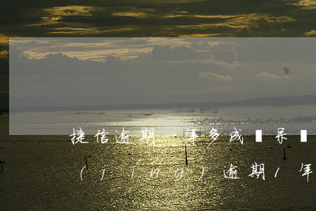 捷信逾期一年多成為呆賬怎么辦-捷信已經(jīng)逾期1年了還了會(huì)不會(huì)對(duì)征信有影響?