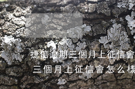 捷信逾期三個月上征信會怎么樣-捷信逾期三個月上征信會怎么樣啊