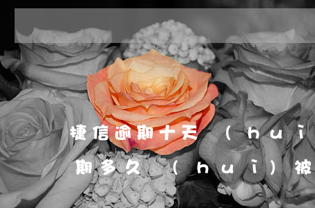 捷信逾期十天會(huì)被起訴嗎(捷信逾期多久會(huì)被起訴我收到了律師函)