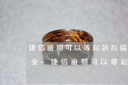 捷信逾期可以等起訴后協(xié)商還本金-捷信逾期可以等起訴后協(xié)商還本金嗎