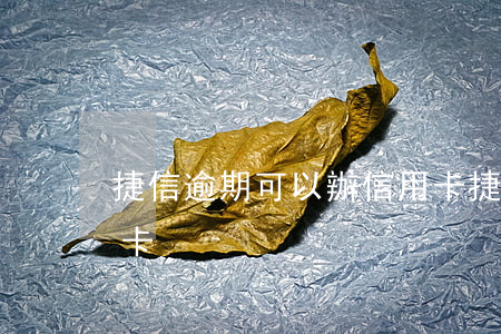 捷信逾期可以辦信用卡(捷信逾期可以辦信用卡)