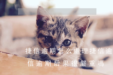 捷信逾期怎么處理(捷信逾期不還會怎么樣?捷信逾期后果很嚴重嗎?)
