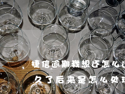 捷信逾期我想还怎么还啊(有没有捷信逾期很久了,后来是怎么处理的)