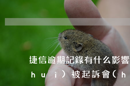 捷信逾期記錄有什么影響(捷信逾期多久會(huì)被起訴會(huì)有什么后果)