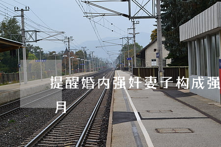 提醒：婚内强奸妻子构成强奸罪，男子获刑8个月