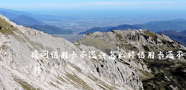 提问信用卡不还会怎么样(信用卡还不上会咋样)