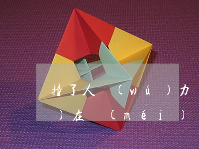 撞了人無(wú)力償還(撞了人實(shí)在沒(méi)錢賠怎么辦)