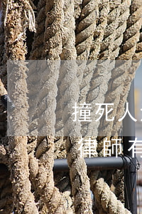 撞死人法律援助律師有用嗎(撞死人法律援助律師有用嗎)