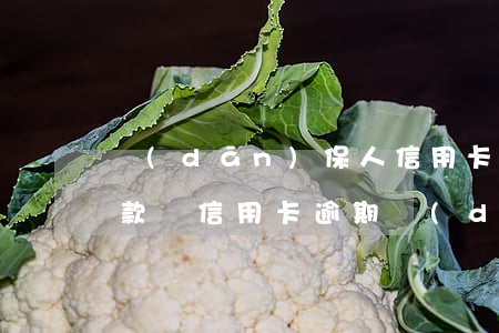 擔(dān)保人信用卡逾期影響貸款人貸款嗎（信用卡逾期擔(dān)保人的后果）