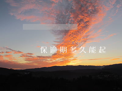 擔保逾期多久能起訴 擔保逾期多久能起訴