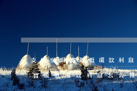 支付借唄寶最低還款利息怎么算-支付借唄寶最低還款利息怎么算的