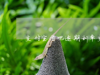 支付宝借吧逾期利率(支付宝借呗利息逾期)