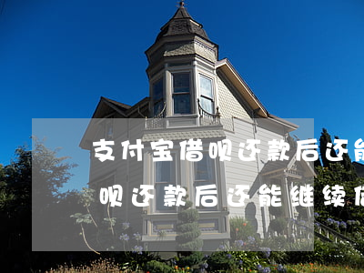 支付宝借呗还款后还能继续借吗-支付宝借呗还款后还能继续借吗安全吗
