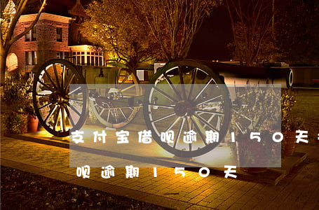 支付宝借呗逾期150天会怎么样（支付宝借呗逾期150天）
