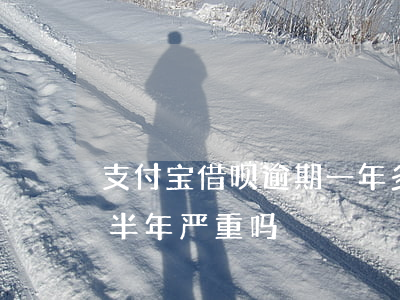 支付宝借呗逾期一年多了会怎样 借呗逾期了半年严重吗