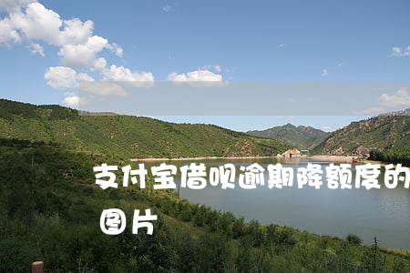 支付宝借呗逾期降额度的图片(借呗大额逾期图片)