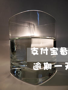 支付宝备用金逾期一天没事吧 支付宝备用金逾期一天是不是不能用了