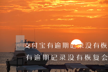 支付宝有逾期记录没有恢复会怎样-支付宝有逾期记录没有恢复会怎样处理
