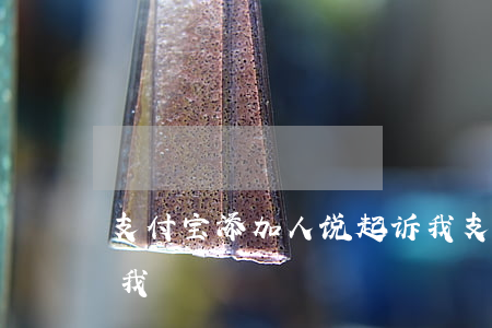 支付宝添加人说起诉我(支付宝电话通知起诉我)