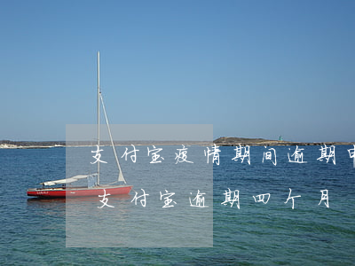 支付宝疫情期间逾期申报不予处罚(疫情原因支付宝逾期四个月)