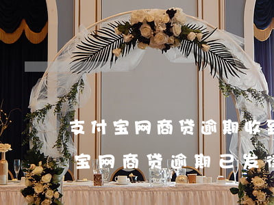 支付宝网商贷逾期收到律师函怎么处理（支付宝网商贷逾期已发律师函）