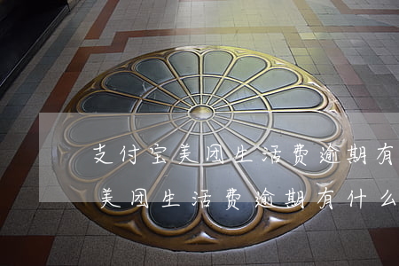 支付宝美团生活费逾期有什么后果-支付宝美团生活费逾期有什么后果吗