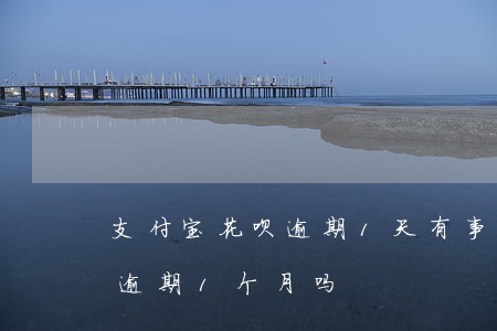 支付宝花呗逾期1天有事吗?（支付宝花呗可以逾期1个月吗）