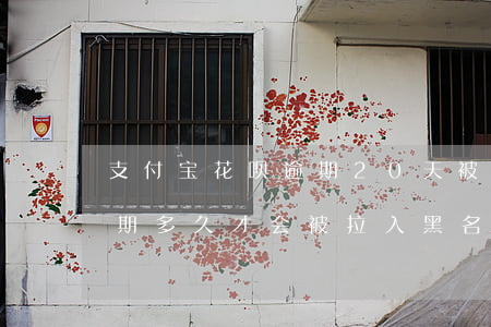 支付宝花呗逾期20天被拉黑(支付宝花呗逾期多久才会被拉入黑名单)