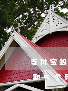支付宝蚂蚁花呗逾期三个月-支付宝花呗逾期5个月