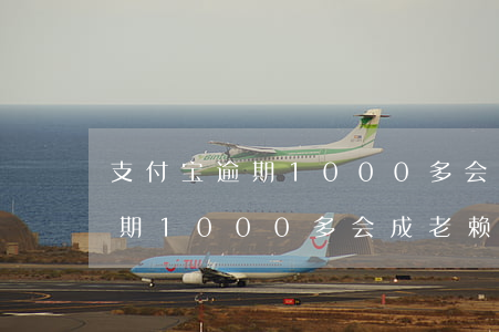 支付宝逾期1000多会成老赖吗(支付宝逾期1000多会成老赖吗)