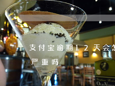 支付宝逾期12天会怎样(支付宝逾期20天严重吗)