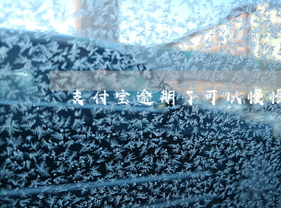 支付宝逾期了可以慢慢还么