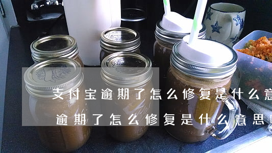 支付宝逾期了怎么修复是什么意思-支付宝逾期了怎么修复是什么意思啊